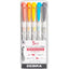 Rotulador Zebra Mildliner Doble Punta Pincel Friendly 5 Col | Zebra Pen | Pack 1 Unidades