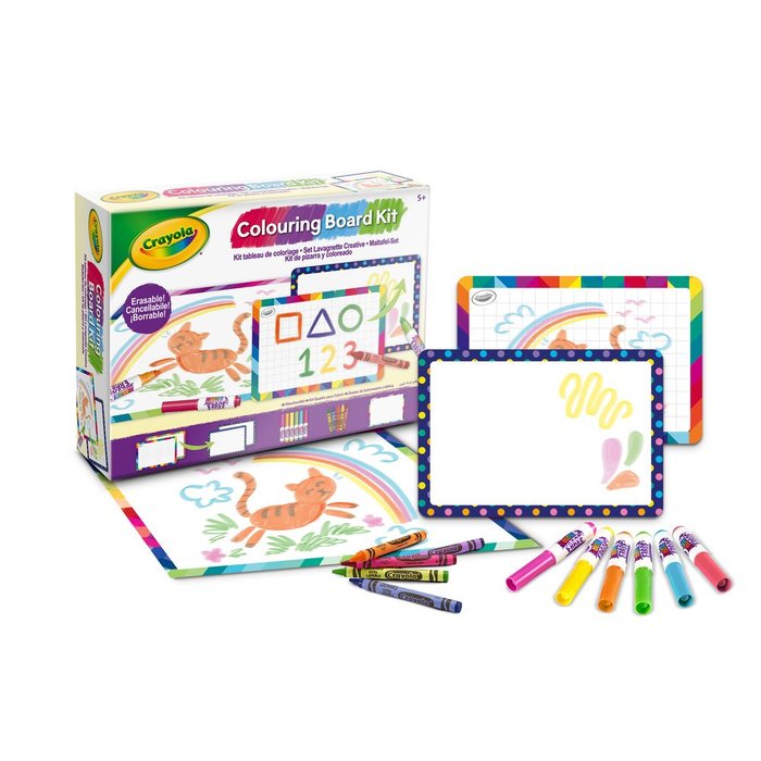 Juego Mis Primeras Creaciones Set Pizarras para Colorear Crayola