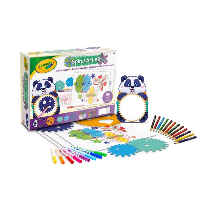 JUEGO MIS PRIMERAS CREACIONES SET MANDALAS Y ESPIRALES | CRAYOLA | 1 UNIDAD | 71662029487