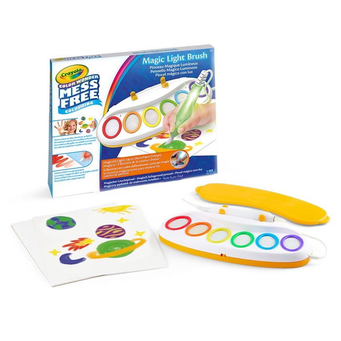 Colorea sin Manchas Color Wonder Pincel Mágico Luminoso Crayola Color Wonder