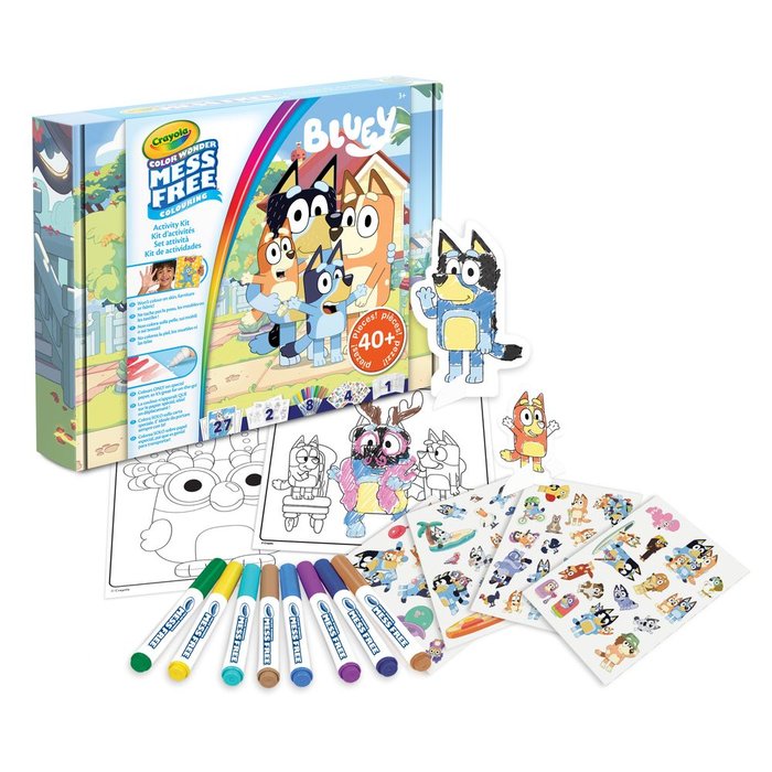 Juego Colorea sin Manchas Color Wonder Super Set Bluey Crayola Color Wonder Imagen principal del producto