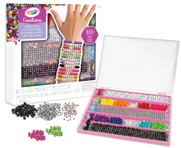 CREATIONS - SET PERLITAS - CREA TUS PULSERAS | CRAYOLA CREATIONS | 1 UNIDAD | 71662146665