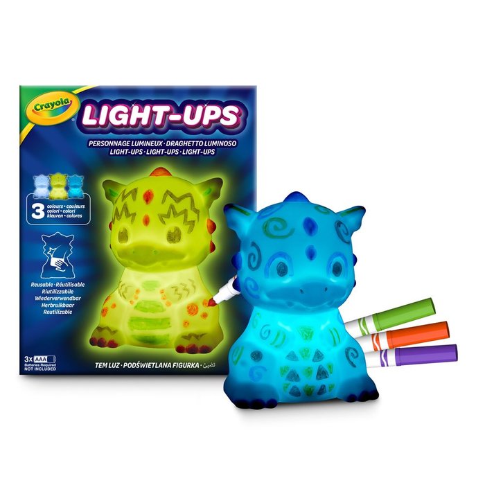 Juego Colorea Tu Dragon-Unicornio Luminoso Modelo Surtido Crayola Imagen principal del producto