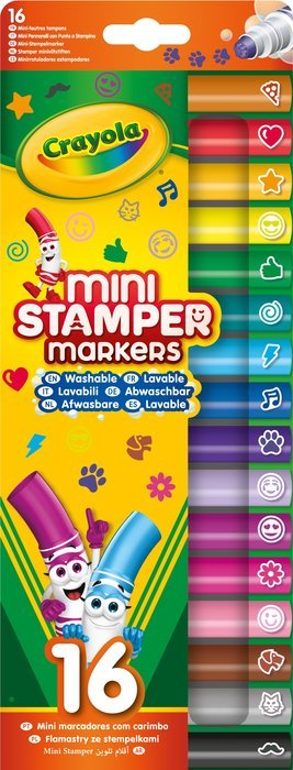 Mini Rotulador Estampador Emoji 16 Colores Surtidos CRAYOLA Imagen principal del producto