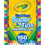 Rotulador Crayola Super Tips 150 Colores Surtidos