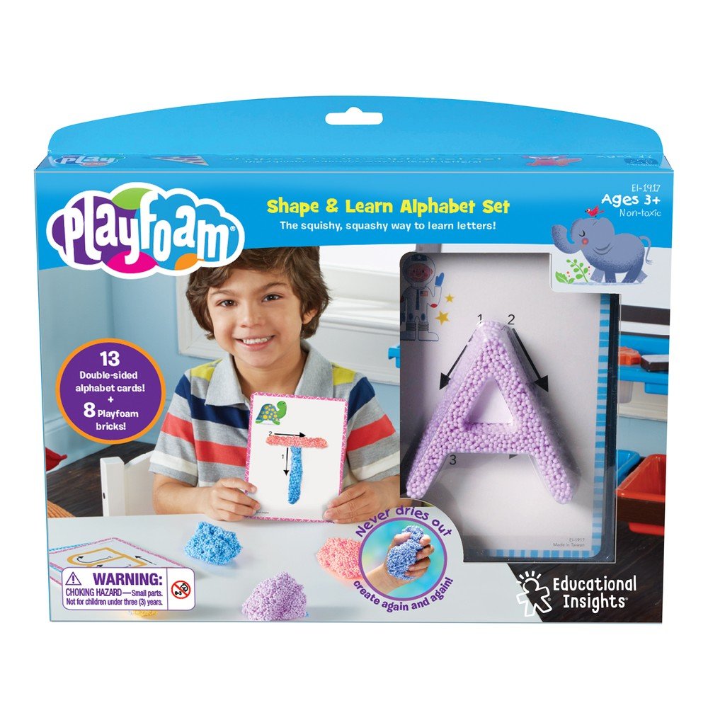 Juego Playfoam Set para Moldear y Aprender el Alfabeto Learning Resources Imagen principal del producto