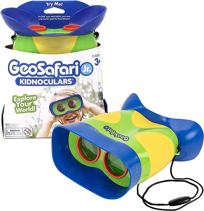 JUEGO PRISMATICOS INFANTILES KIDNOCULARS GEOSAFARI JR, | LEARNING RESOURCES | 1 UNIDAD | 86002052605