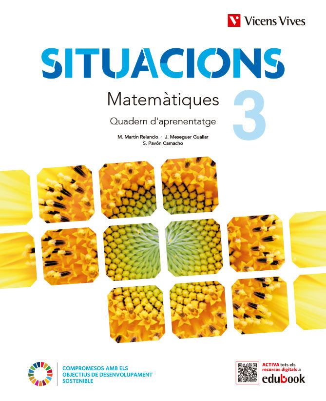 Situacions 3. Matemàtiques. Quadern d'aprenentaltge. Aa. Vv. (Editorial Vicens Vives) 9788468284279