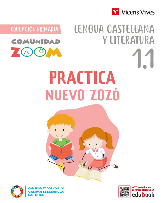 Practica Nuevo Zozó 1 Lengua Castellana para Catalunya (Comunidad Zoom). Equipo Editorial (Editorial Vicens Vives) 9788468285498