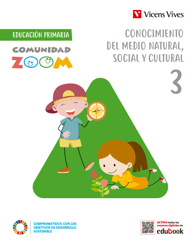 Conocimiento del Medio Natural Social y Cultural 3 (Comunidad Zoom). Aa. Vv. (Editorial Vicens Vives) 9788468288581 Imagen principal del producto