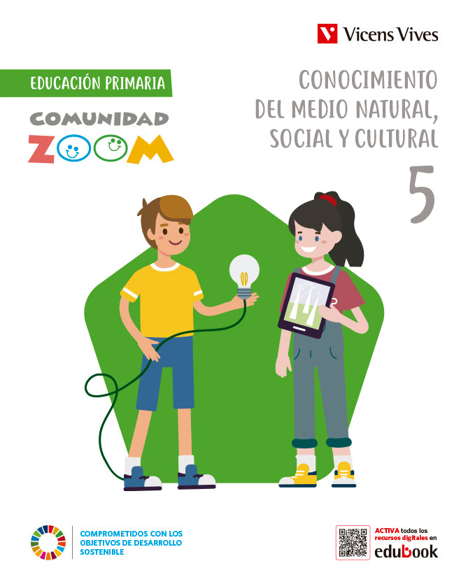 Conocimiento del Medio Natural Social y Cultural 5 (Comunidad Zoom). Aa. Vv. (Editorial Vicens Vives) 9788468288598 Imagen principal del producto