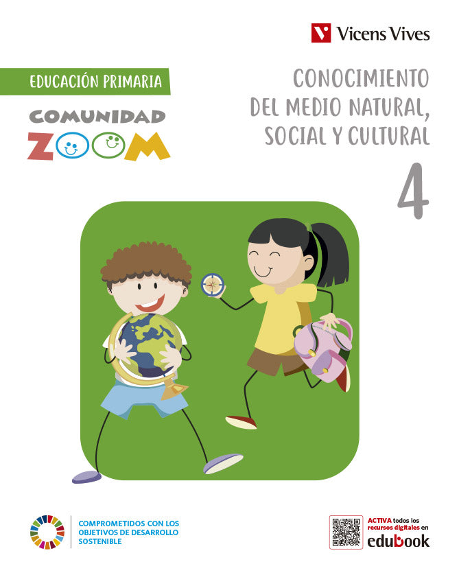 Conocimiento del Medio Natural Social y Cultural 4 (Comunidad Zoom). Aa. Vv. (Editorial Vicens Vives) 9788468292076