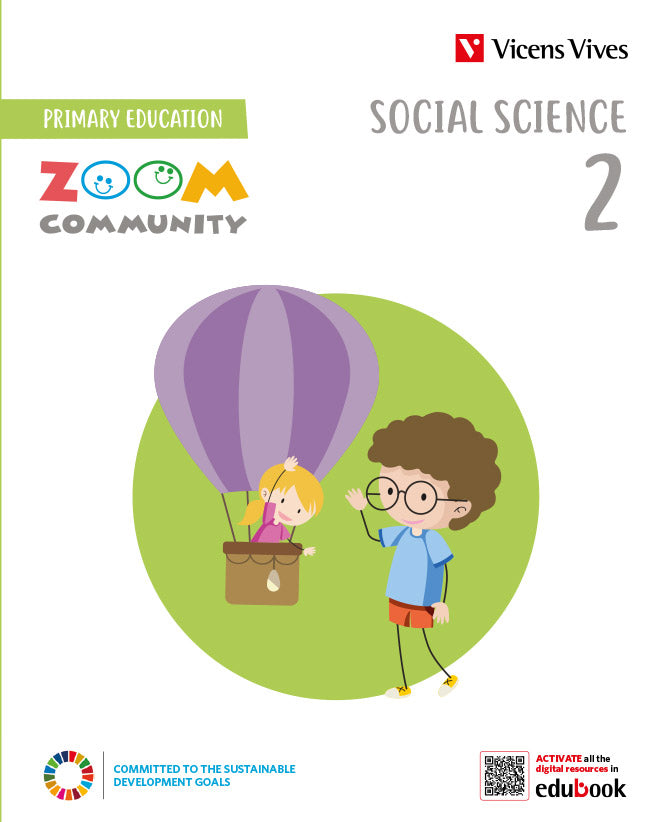SOCIAL SCIENCE 2 (ZOOM COMMUNITY). Aa. Vv. (Editorial Vicens Vives) 9788468293202