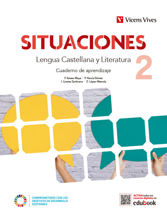 Situaciones 2. Lengua Castellana y Literatura. Cuaderno de aprendizaje. Aa. Vv. (Editorial Vicens Vives) 9788468294032 Imagen principal del producto