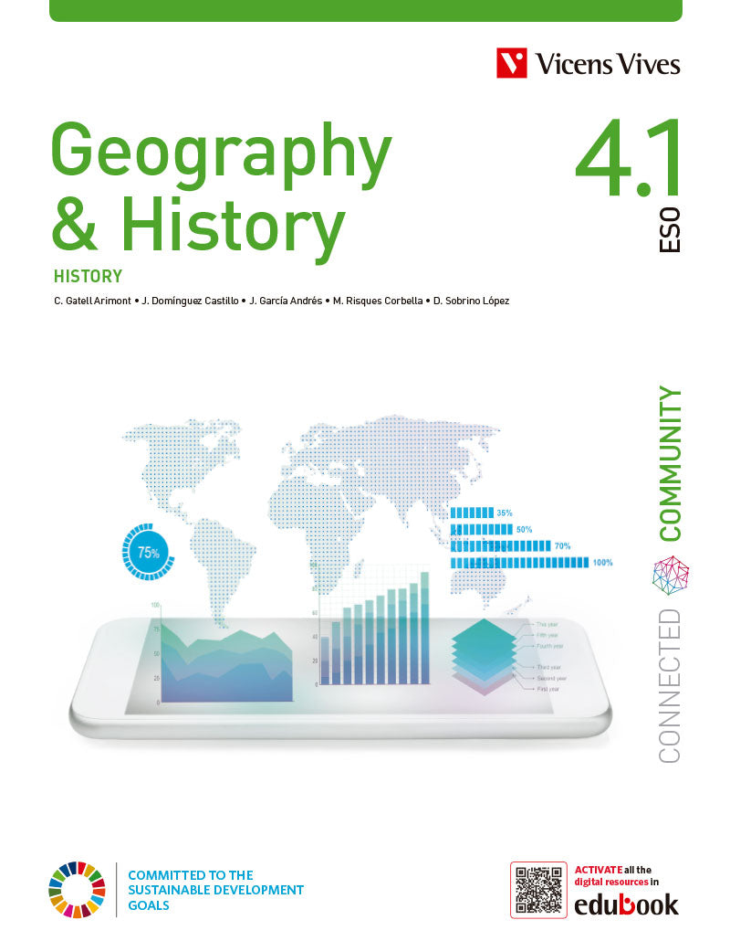 GEOGRAPHY & HISTORY 4 (4.1-4.2) HH (CC). Aa. Vv. (Editorial Vicens Vives) 9788468295770