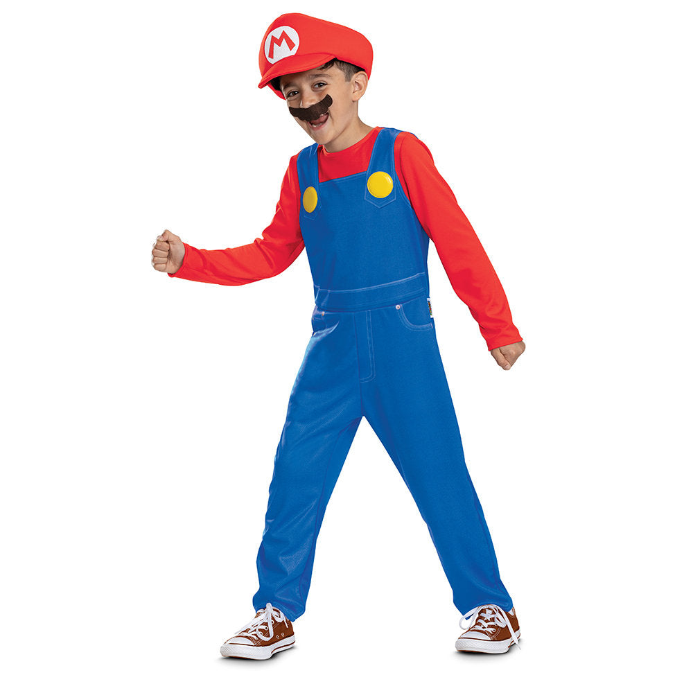 Disfraz Nintendo Super Mario Elevated Fancy T 7-8 Años Marca Disguise