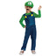 Disfraz Super Mario Luigi Elevated Fancy Dress T 7-8 Años Marca Disguise