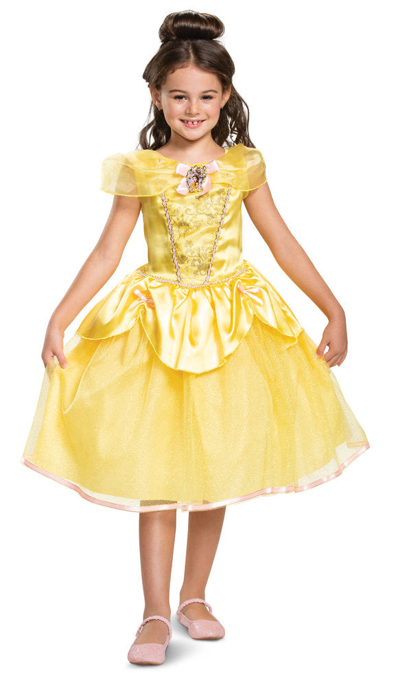Disfraz Disney Princesas Bella Deluxe T. 5-6 Años Marca Disguise