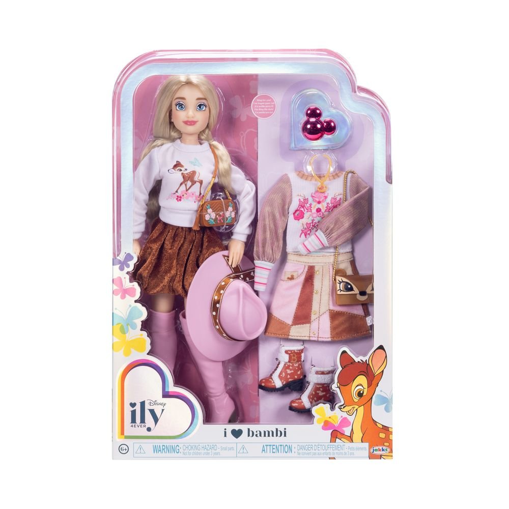 Muñeca Fashion 25 cm Ily Bambi con Dos Vestimentas JAKKS Pacific
