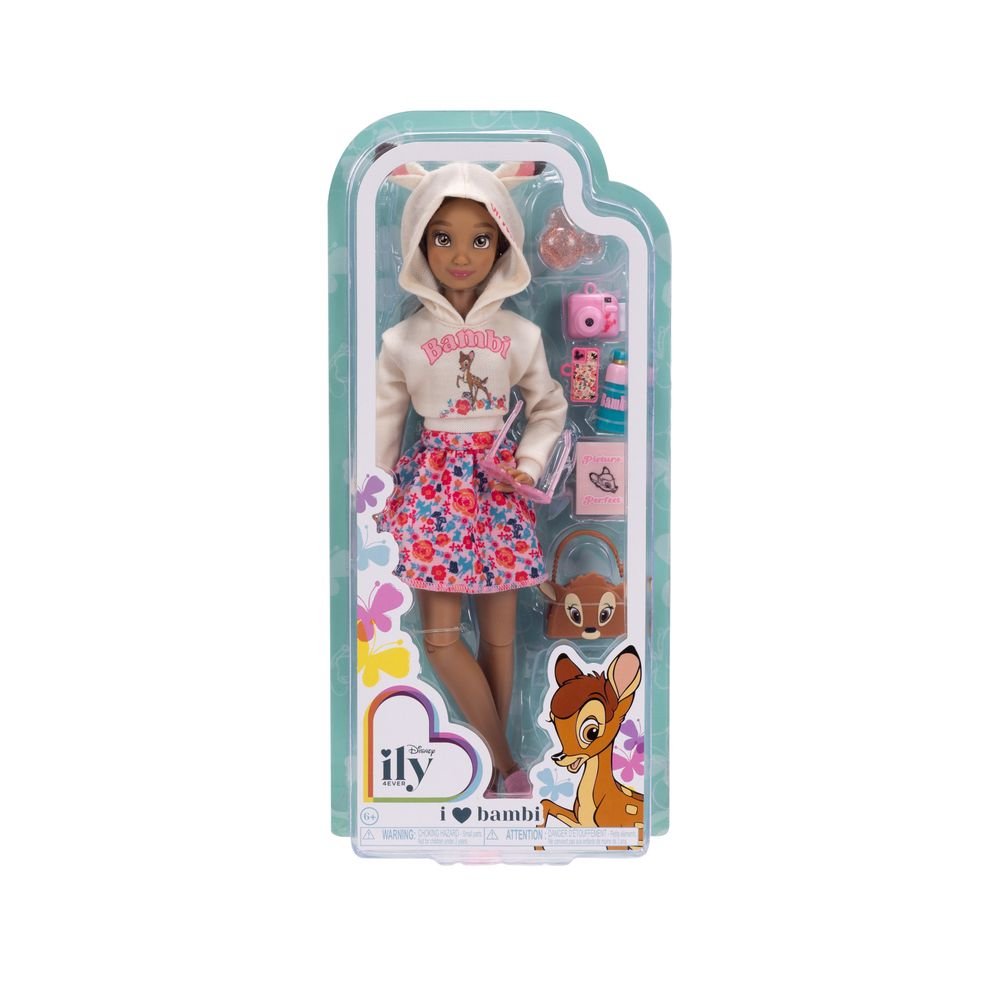 Muñeca Fashion 25 cm Disney Ily Bambi con Ropa y Accesorios JAKKS Pacific