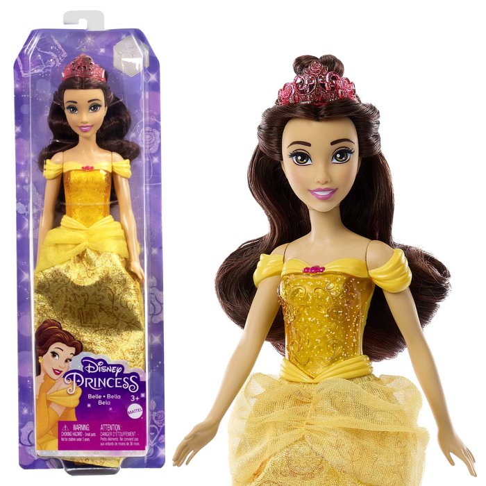 DISNEY PRINCESS BELLA | MATTEL DISNEY PRINCESS | 1 UNIDAD | 194735120345 Imagen principal del producto