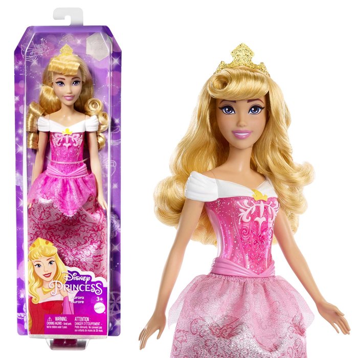 Juguete Disney Princess Aurora Mattel, 32,38 cm