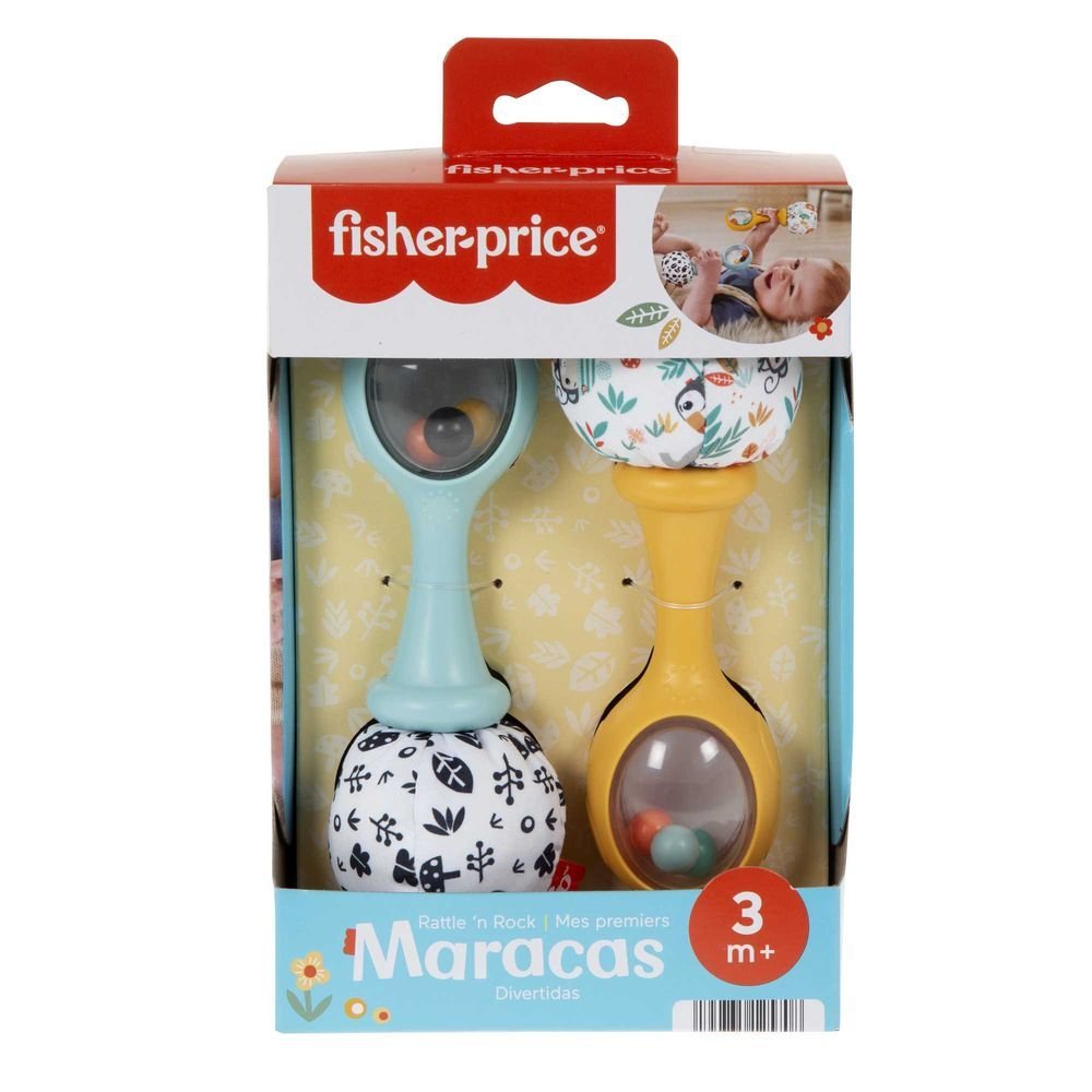 MARACAS DIVERTIDAS | FISHER-PRICE MATTEL | 1 UNIDAD | 194735125708
