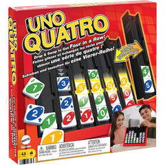 JUEGO UNO QUATRO | MATTEL GAMES | 1 UNIDAD | 194735157563