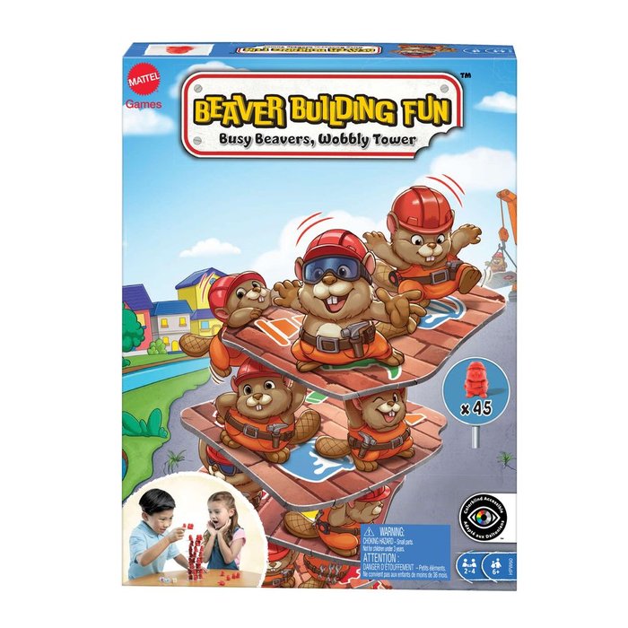CASTORES CONSTRUCTORES | MATTEL GAMES | 1 UNIDAD | 194735169245