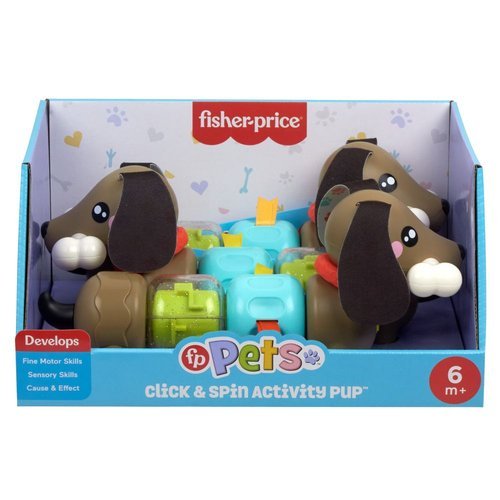 FISHER-PRICE PETS PERRITO DE ACTIVIDADES CON SONIDOS Y GIRO | FISHER-PRICE MATTEL | 1 UNIDAD | 194735199181