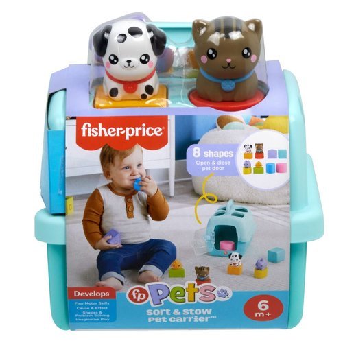 Transportín clasifica y guarda para mascotas Fisher-Price Fp Pets