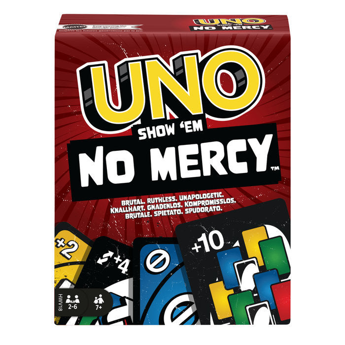 JUEGO UNO NO MERCY | MATTEL GAMES | 1 UNIDAD | 194735220809