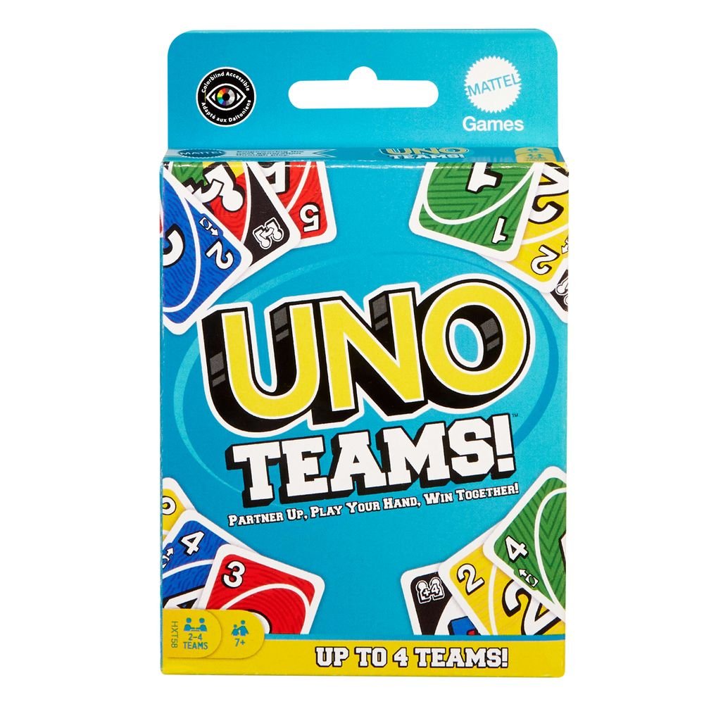 JUEGO UNO TEAMS | MATTEL GAMES | 1 UNIDAD | 194735238026