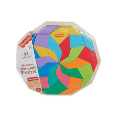 FISHER-PRICE PUZLE DE MANDALA DE MADERA | FISHER-PRICE MATTEL | 1 UNIDAD | 194735238460