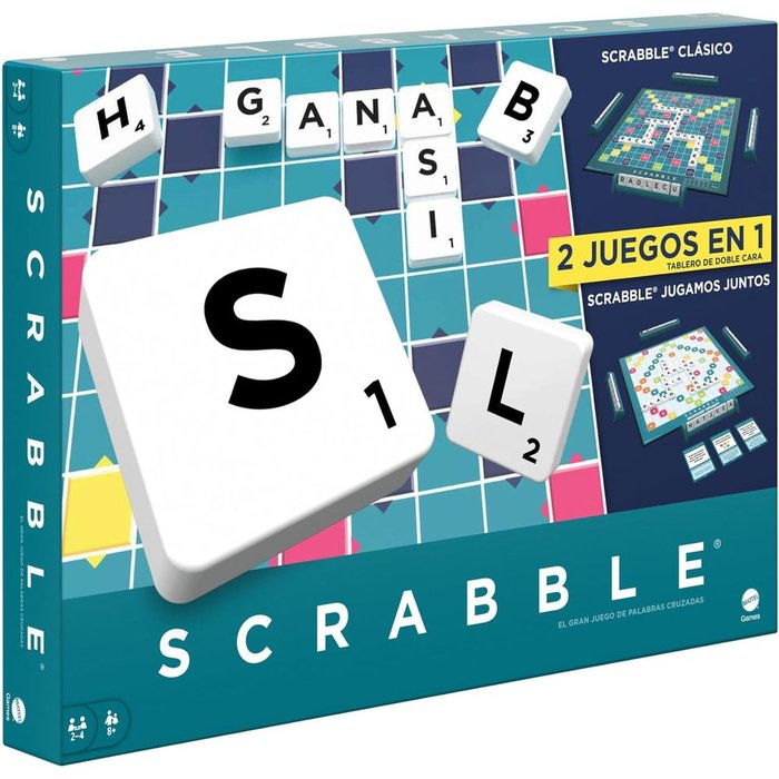 SCRABBLE ORIGINAL EN CASTELLANO | MATTEL GAMES | 1 UNIDAD | 194735239375 Imagen principal del producto