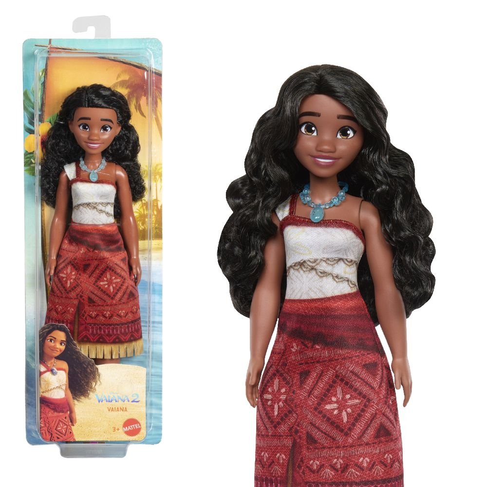 Muñeca Vaiana de Disney para jugar y coleccionar Mattel