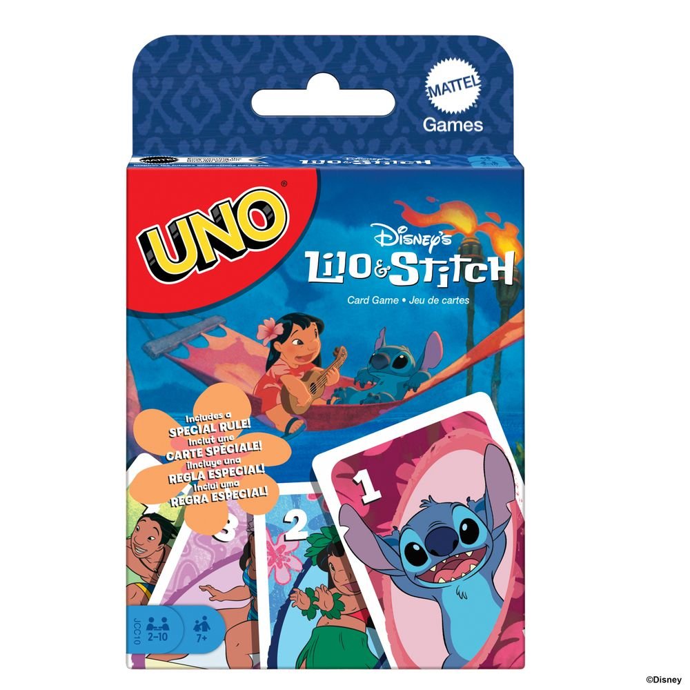 JUEGO UNO LILO & STITCH | MATTEL GAMES | 1 UNIDAD | 194735267859 Imagen principal del producto