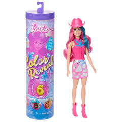 BARBIE COLOR REVEAL SERIE DISCO STAR MUÑECA | MATTEL BARBIE | 1 UNIDAD | 194735273966