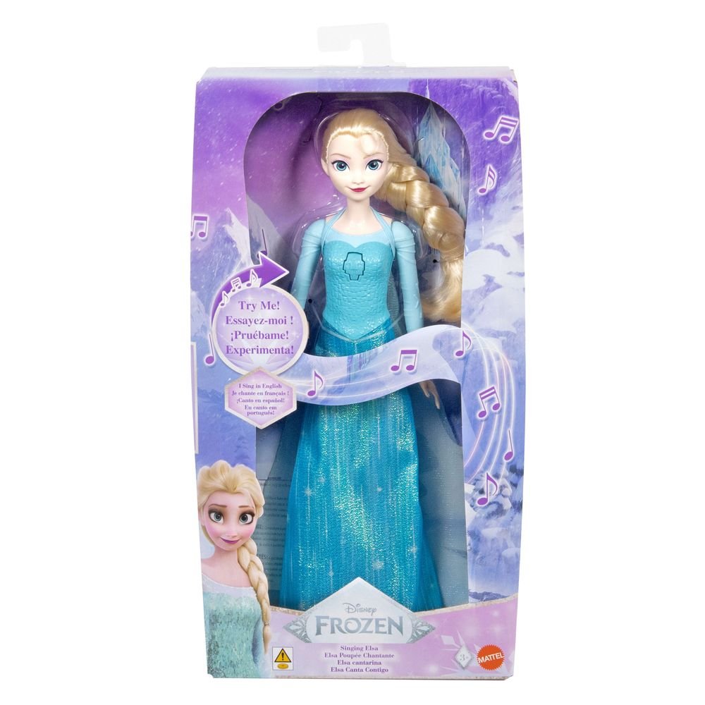 DISNEY FROZEN ELSA MUSICAL | MATTEL DISNEY PRINCESS | 1 UNIDAD | 194735290550