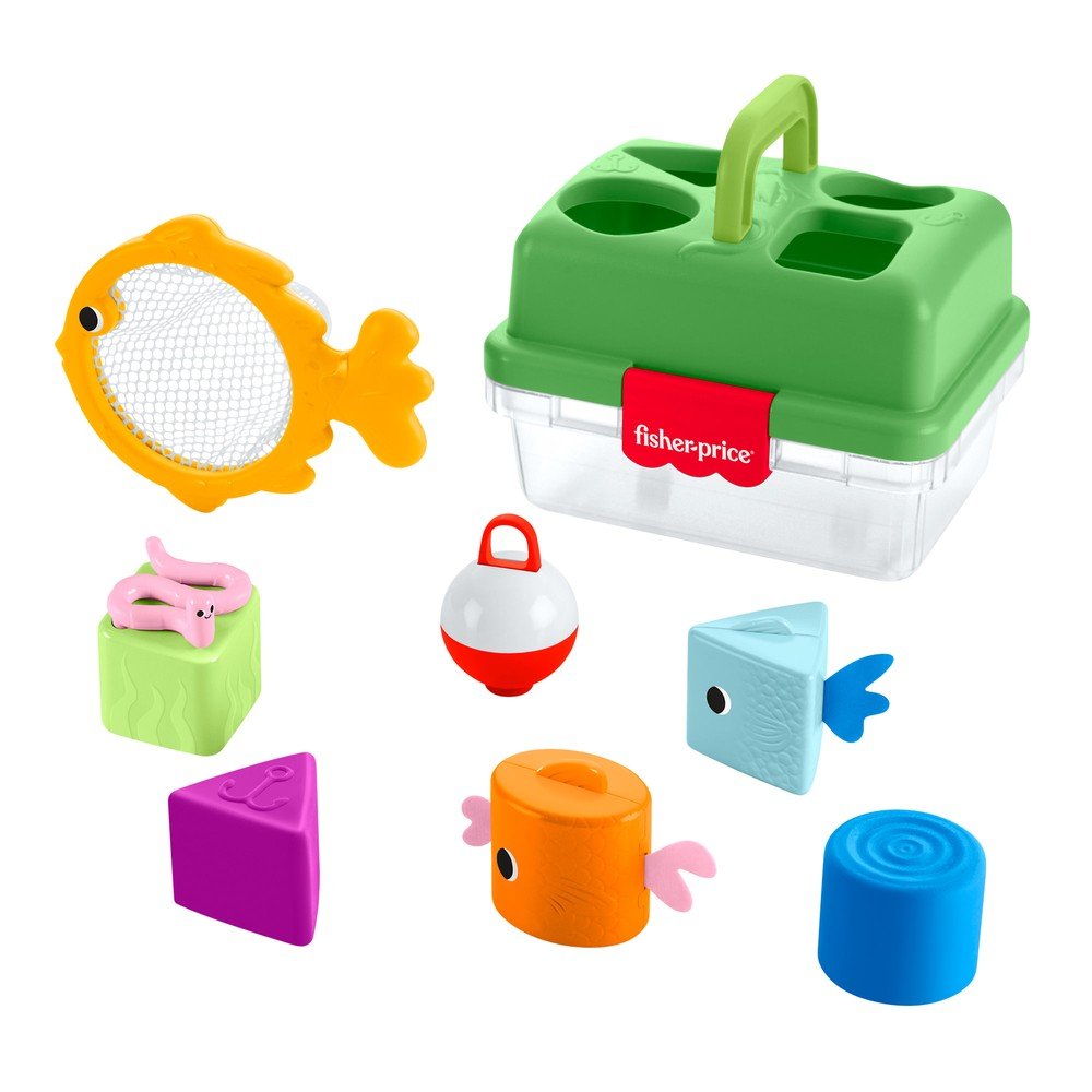 Caja de Pesca Encaja y Guarda Bosque Amistad Fisher-Price Mattel