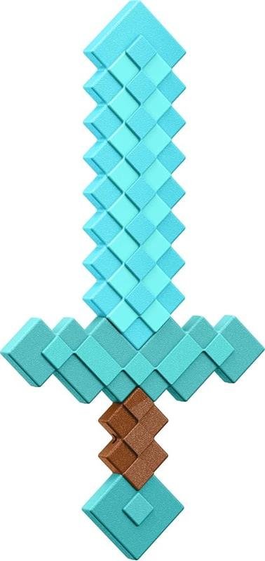 Espada de Diamante para Juego de Imitación Mattel Minecraft