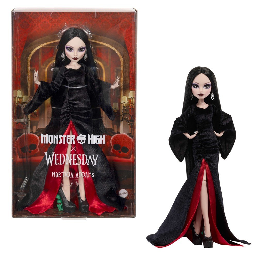 Muñeca Coleccionable Morticia Addams Monster High Mattel