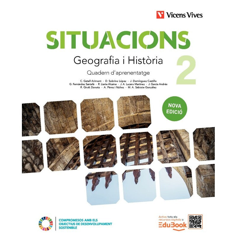 Situacions 2. Geografia i Història. Quadern d'aprenentatge. Nova edició. Aa. Vv. (Editorial Vicens Vives) 9788410960893