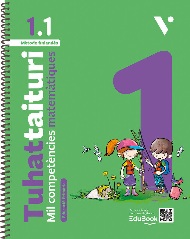 Tuhattaituri 1.1 Matemàtiques. Llibre i fitxes. Nova edició. Aa. Vv. (Editorial Vicens Vives) 9788410963917
