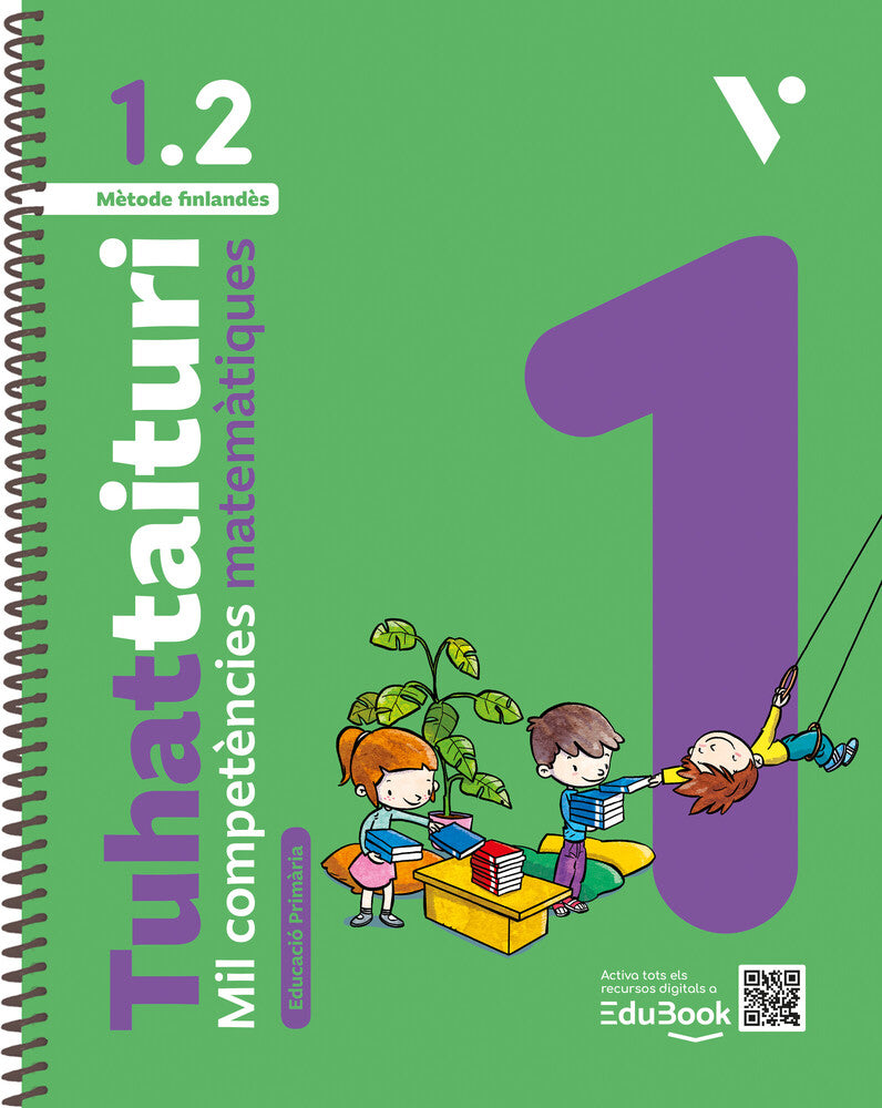 Tuhattaituri 1.2 Matemàtiques. Llibre i fitxes. Nova edició. Aa. Vv. (Editorial Vicens Vives) 9788410963924