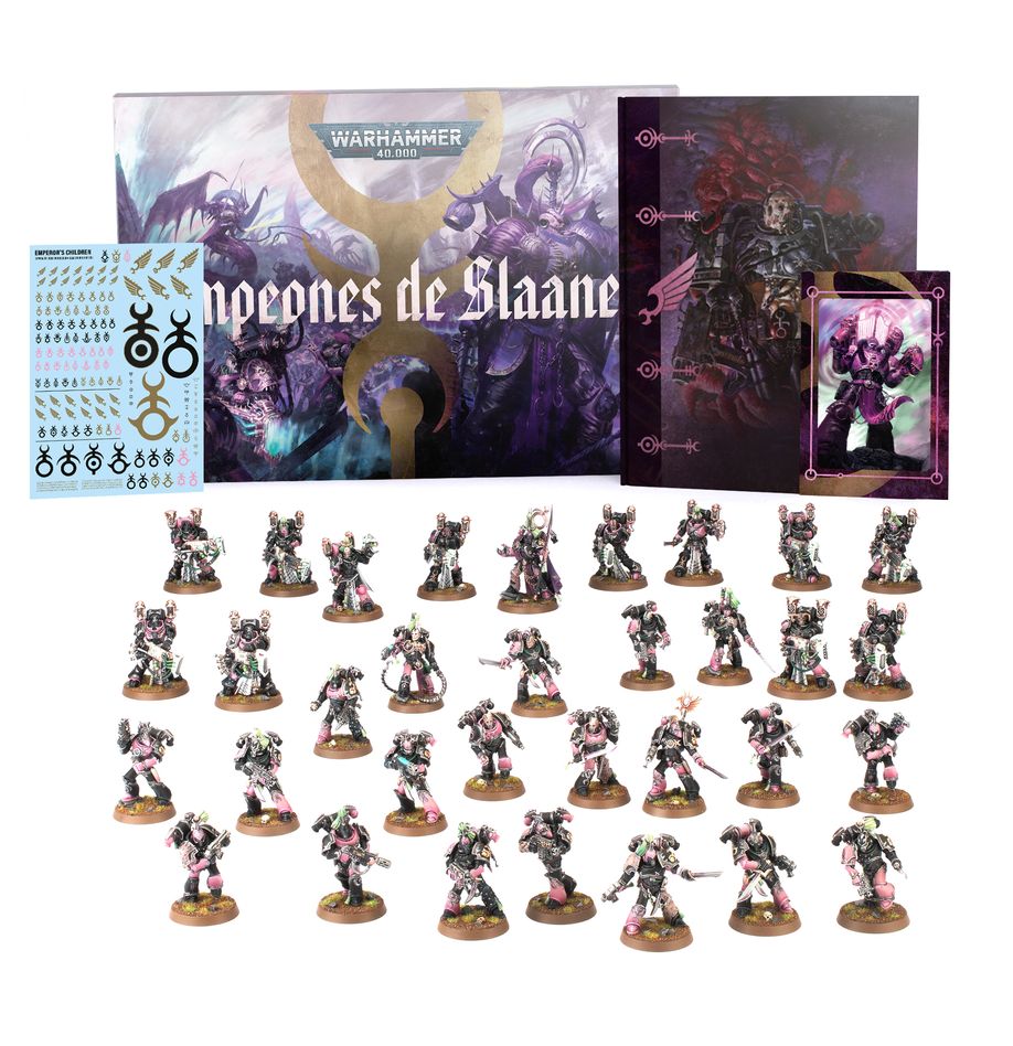 ✅  HIJOS DEL EMPERADOR: CAMPEONES DE SLAANESH - CAJA DE EJÉRCITO