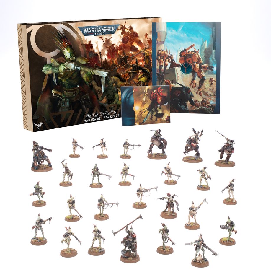✅  MANADA DE CAZA KROOT - SET DE EJERCITO IMPERIO T'AU