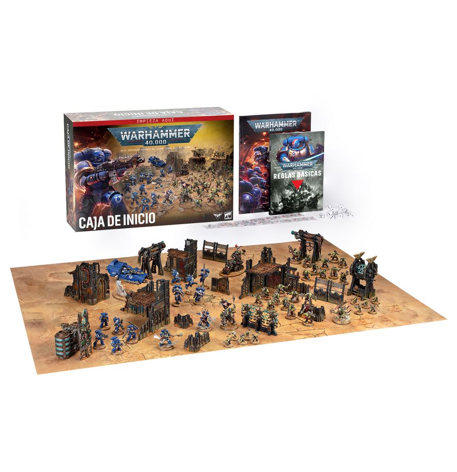 WARHAMMER 40,000 CAJA DE INICIO PATRULLA 40K - CAJA DE INICIO DEFINITIVA ESPAÑOL