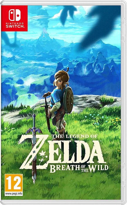 VIDEOJUEGO SWITCH LEGEND OF ZELDA:BREATH OF THE WILD | NINTENDO | 1 UNIDAD | 454964200790