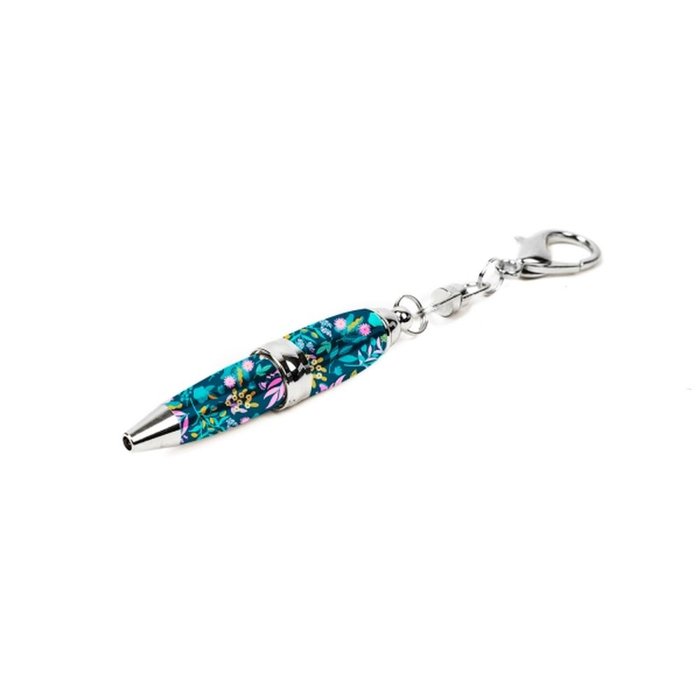 Mini Pen Llavero Blue Floral PICO PEN Imagen principal del producto